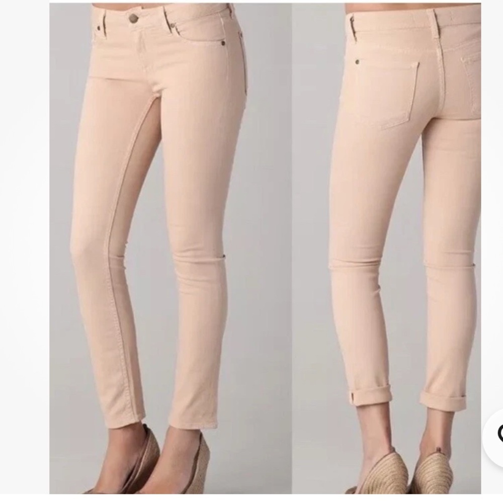 Vince Light Pink Skinny Jeans